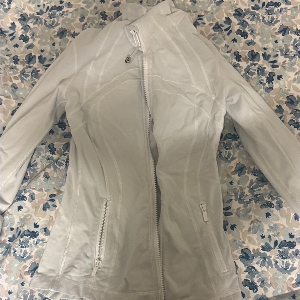 Lululemon Athletica White Utility Jacket